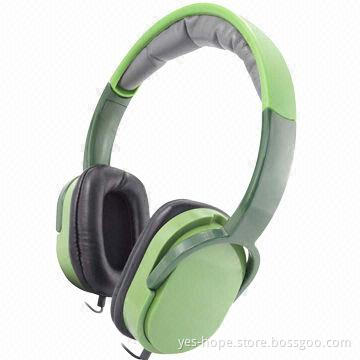 Wired On-ear Noise-cancelling Headphones with 420Hz-20kHz Frequency Range